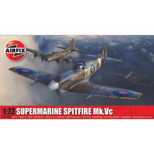 Airfix 1/72 scale model of the Supermarine Spitfire Mk.VC fighter aircraft (A02108A)