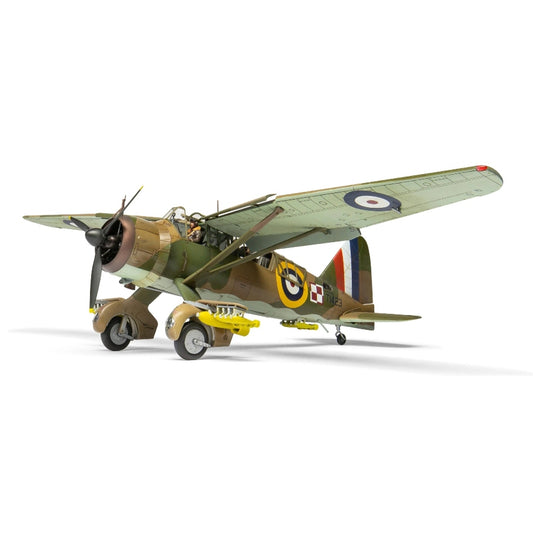 Assembled Airfix Westland Lysander Mk.I/Mk.III Model Kit (A07116) Displaying Detailed Features