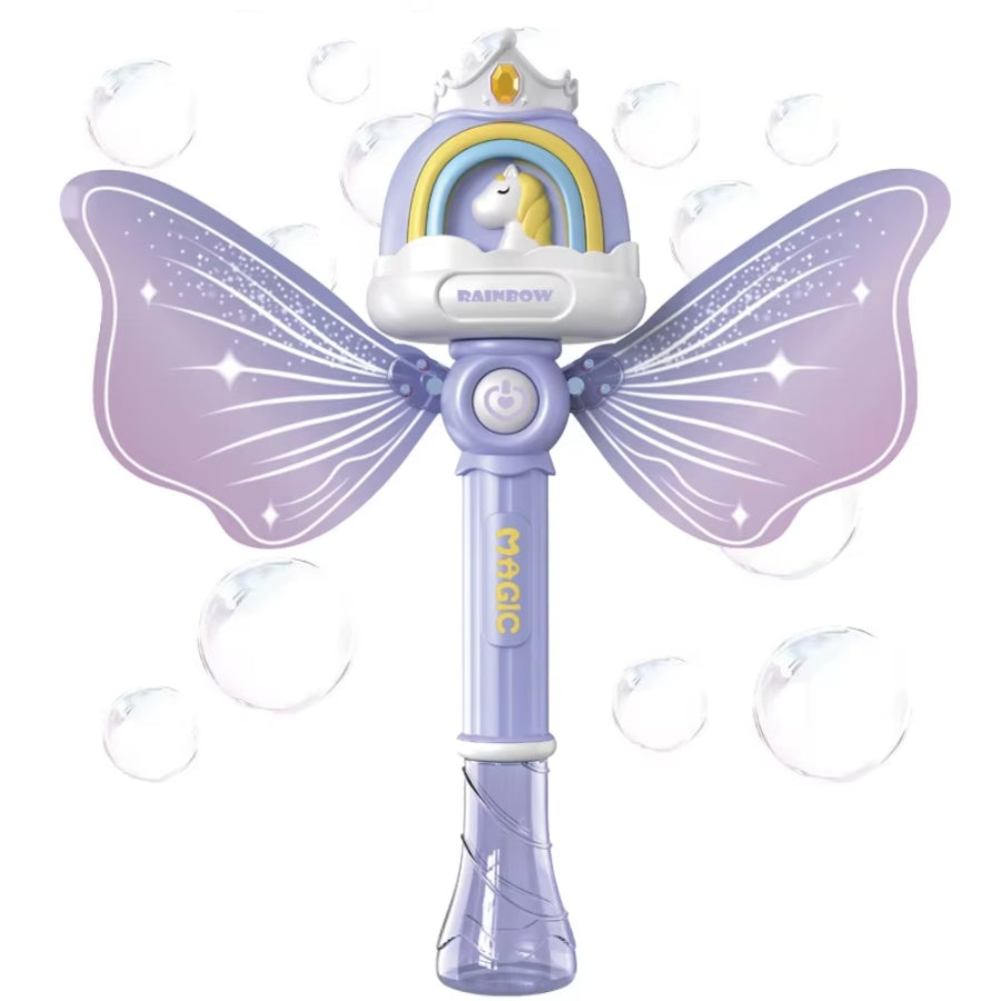 Angel Bubble Wand – magical bubble blower toy for kids with light-up angel design for fun outdoor play and bubble adventures.