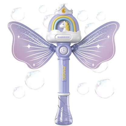 Angel Bubble Wand – magical bubble blower toy for kids with light-up angel design for fun outdoor play and bubble adventures.