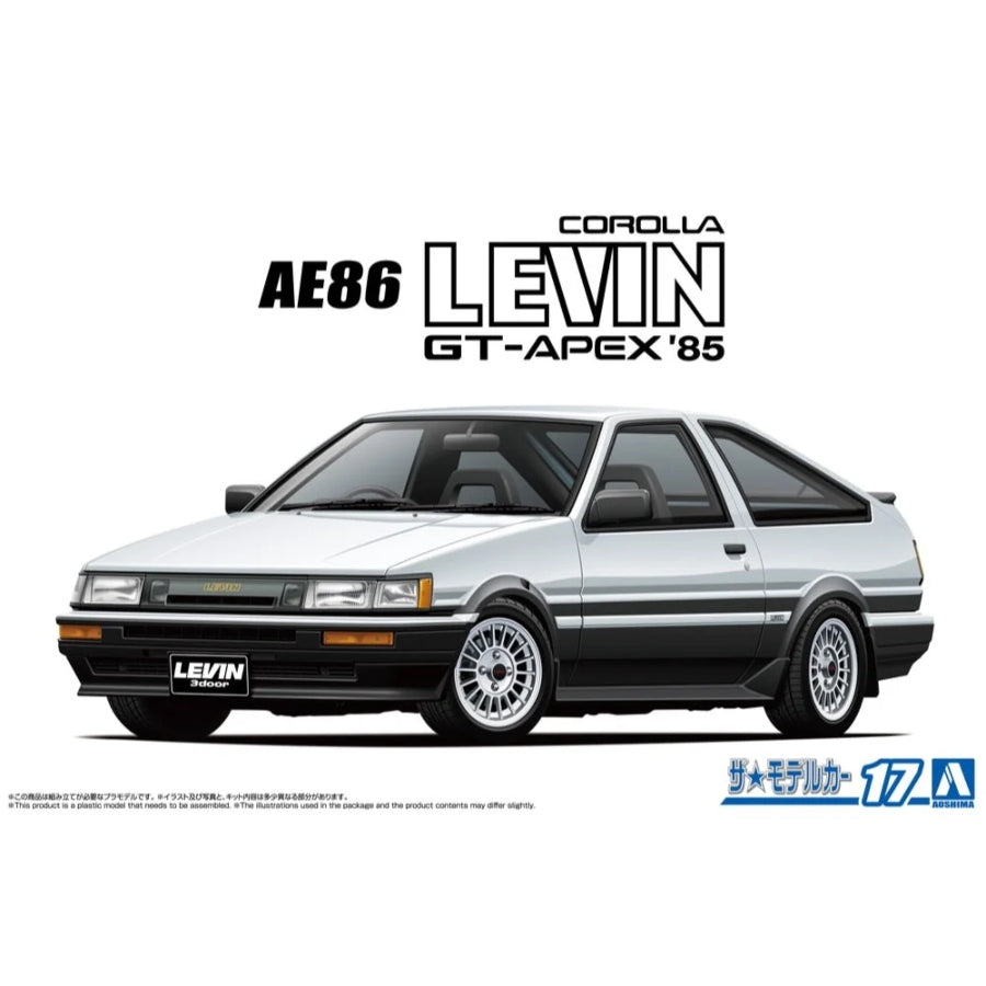 Aoshima Toyota AE86 Corolla Levin GT-Apex