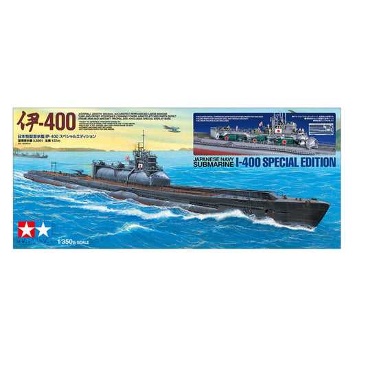 Tamiya 1/350 Japanese Navy Sub I-400 (Special Edition) Model Kit