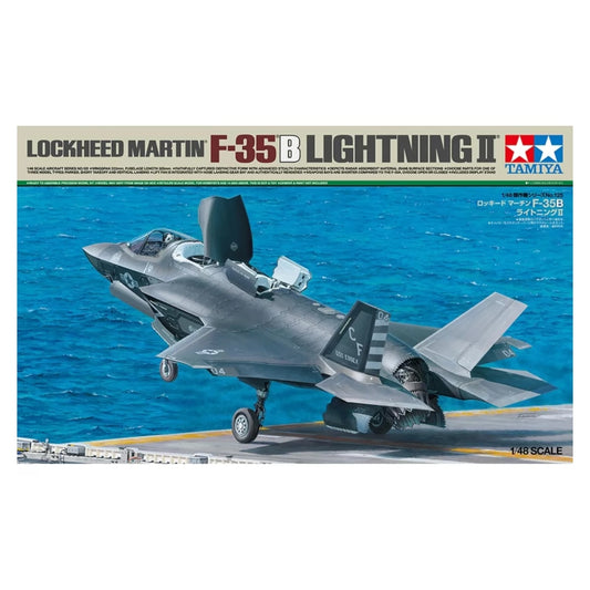 Tamiya 1/48 Lockheed F-35 B Lightning II Fighter Plastic Model Kit