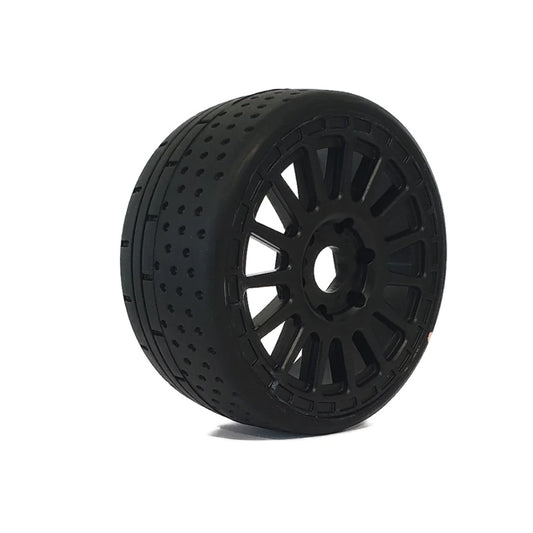 Jetko 1/8 GT Hot Dot Mounted Tyres (2pc)