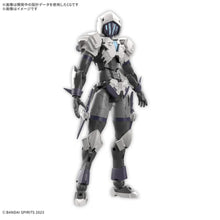 Bandai 30MF Rosan Assassin model kit featuring a sleek armored silhouette body with dual daggers