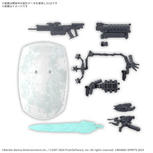Weapon Set 05 for 30MM Armored Core VI: Fires of Rubicon, showcasing pulse blade, missile launcher, shield parts, and PET effect sheet