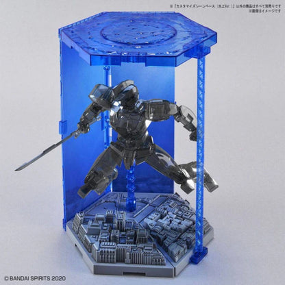 Bandai Customize Scene Base 05 Water Field Version diorama base with water splash effect and support posts