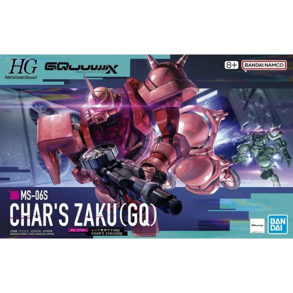 Bandai HG 1/144 Char's Zaku (GQ)