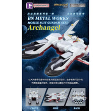 Bandai Shokugan BNMW Mobile Suit Gundam SEED Archangel (CT235467) – detailed pre-assembled display model of the Archangel battleship.