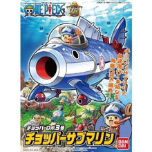 Bandai Chopper Robo No. 3 Chopper Submarine model shown assembled, featuring Tony Chopper figure and submarine body