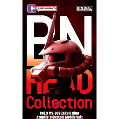 Bandai Shokugan BN Head Collection Vol.3 – MS-06S Zaku II Figure
