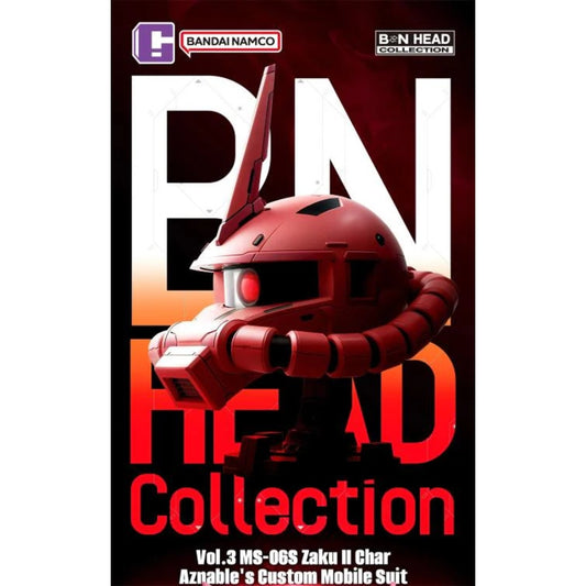 Bandai Shokugan BN Head Collection Vol.3 – MS-06S Zaku II Figure