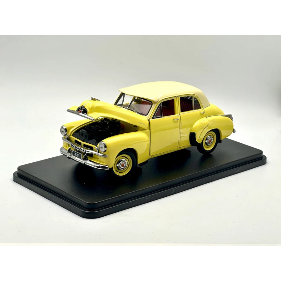 DDA 1:24 1953 FJ Holden yellow classic diecast model car.