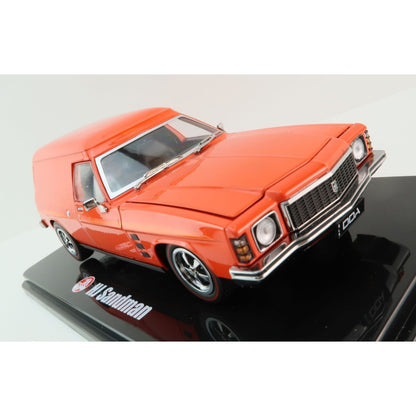 DDA 1:24 Mandarin Red 1975 HJ Holden classic diecast model car.