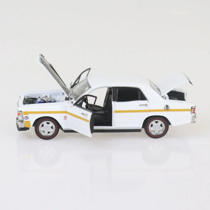 DDA 1:32 White XW Ford GTHO Phase 2 classic diecast model car.