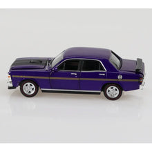 DDA 1:32 Ford XY Falcon GTHO Phase III purple diecast model car.
