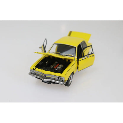 DDA 1:32 LC Torana GTR yellow classic diecast model car.