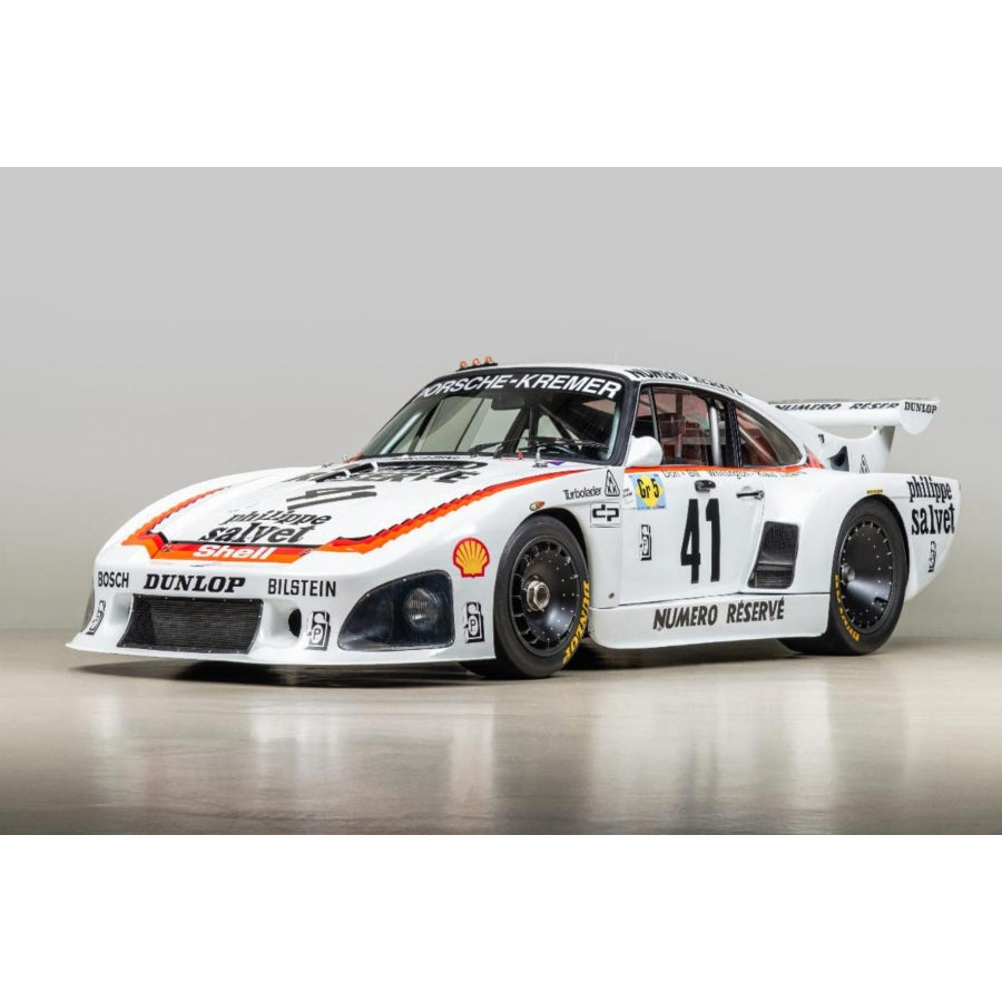 Porsche 935 K3 Kremer Racing Team Numero Reserve sponsored racing car model.