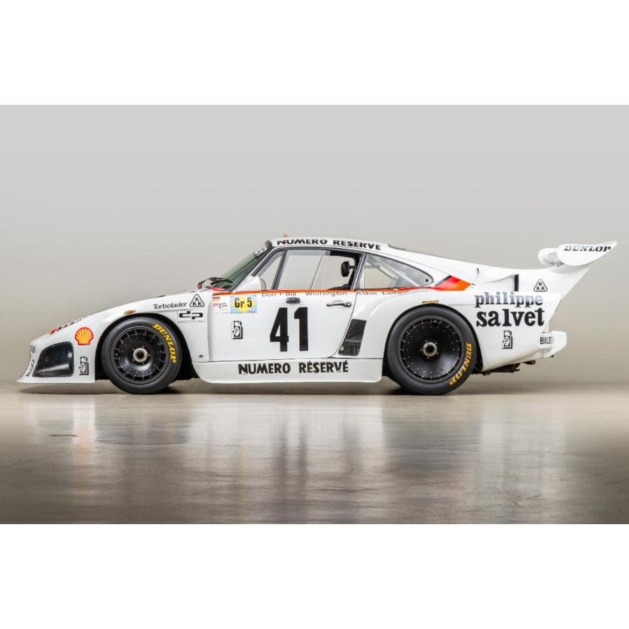 Porsche 935 K3 Kremer Racing Team Numero Reserve sponsored racing car model.
