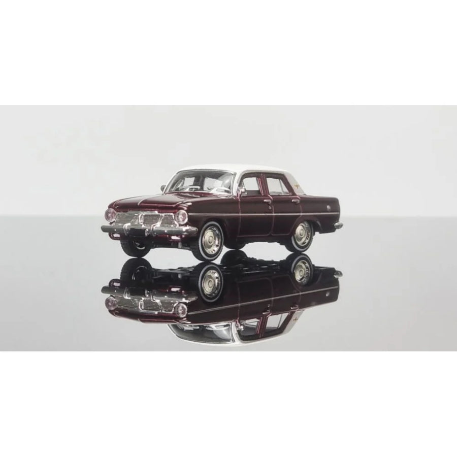 DDA 1:64 maroon 1964 EH Holden Premier classic diecast model car.