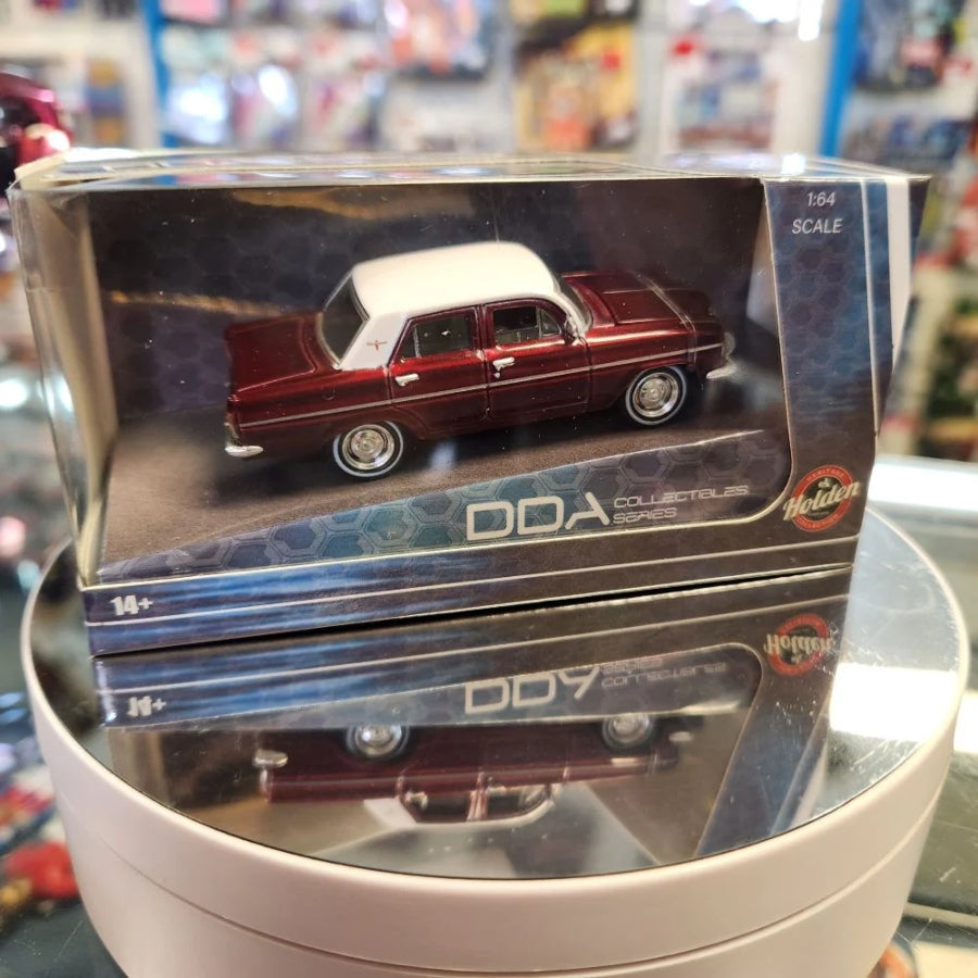 DDA 1:64 maroon 1964 EH Holden Premier classic diecast model car.
