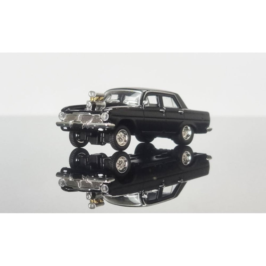 DDA 1:64 black 1964 EH Holden drag diecast model car.