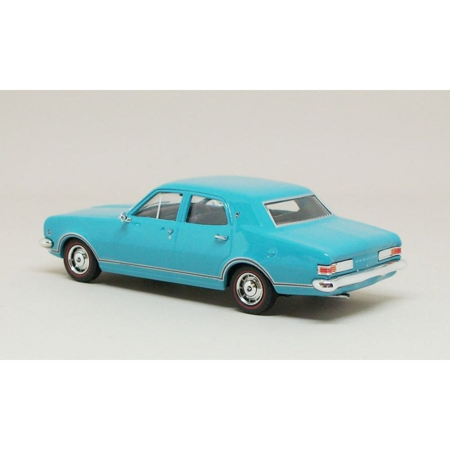DDA 1:43 turquoise 1968 HK Holden classic diecast model car.