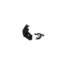 Black plastic model kit parts for hobby assembly, compatible with scale models and collectibles.