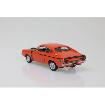 DDA 1:32 orange E38 Valiant Charger fully detailed diecast model car.