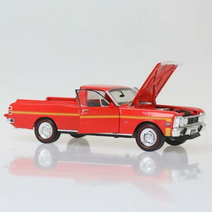 DDA 1:24 red 1970 XW GTHO Ford Ute classic diecast model car.