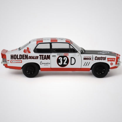 DDA 1:24 LC Torana #32D Brock Race Car Holden diecast collectible model.