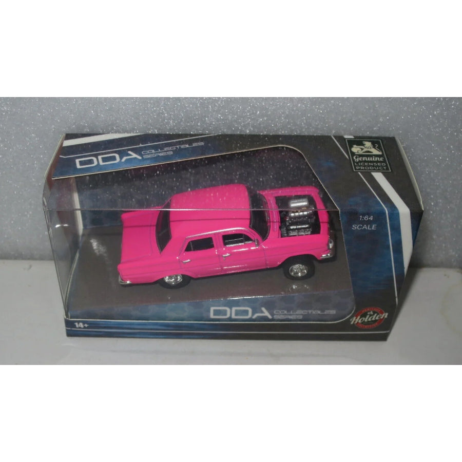 1964 EH Holden drag car pink 1:64 scale diecast collectible model.