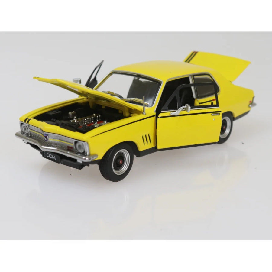 DDA 1:32 LC Torana GTR yellow classic diecast model car.