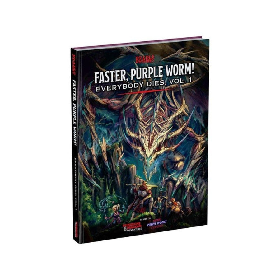 Beadle & Grimm’s Faster Purple Worm! Vol. 1 (D&D Adventures) – Dungeons & Dragons adventure anthology with fast one-shots & epic encounters.