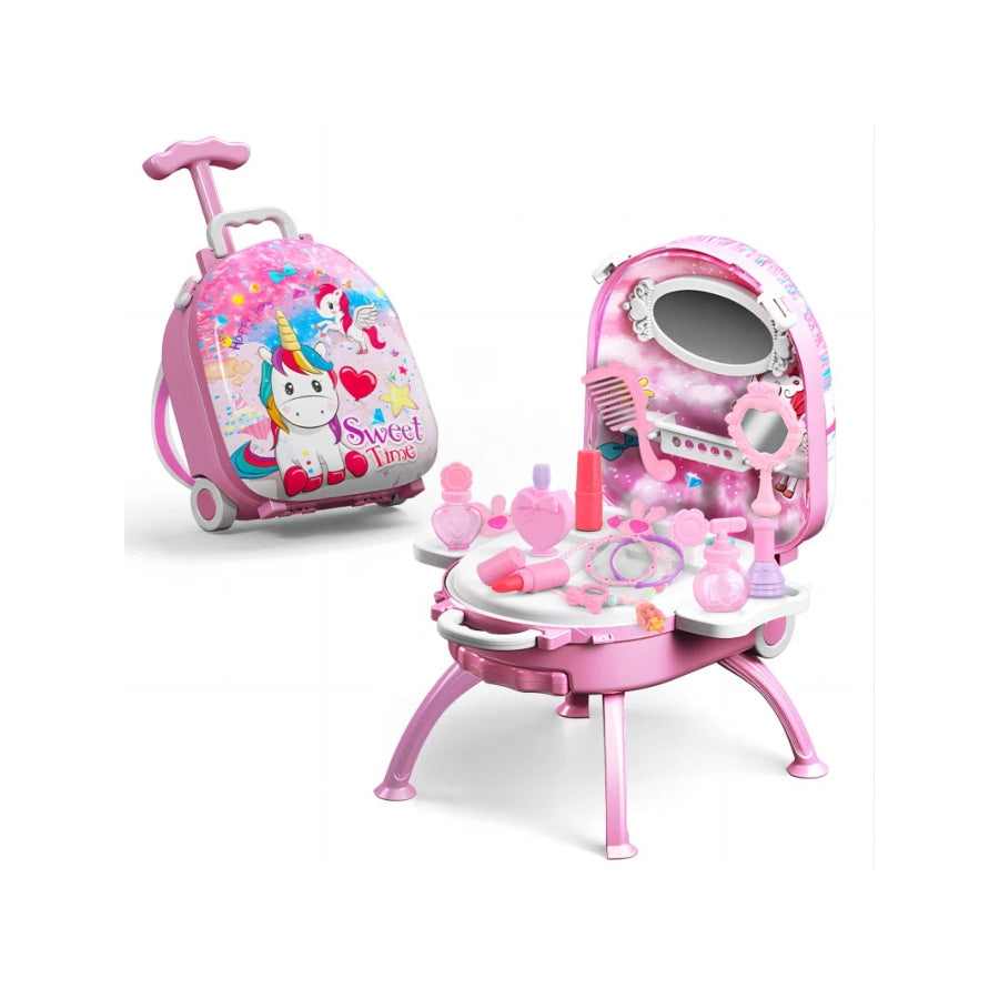 Beauty Makeup Backpack 4 in 1 – Kids Pretend Play Set