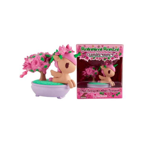 Botanical Bonsai Unicorno Pink Bougainvillea Special Edition collectible figure