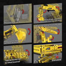 Building Block Excavator Toy Set – fun construction building toy for kids that develops creativity, STEM learning, and motor skills.