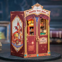 Cutebee Amazing Toys Store DIY Book Nook miniature toy shop diorama craft kit.