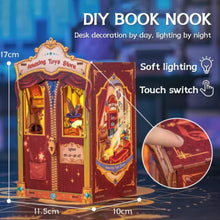 Cutebee Amazing Toys Store DIY Book Nook miniature toy shop diorama craft kit.