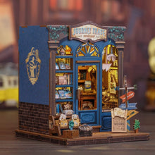 Cutebee Journey Trace Bookshop DIY book nook miniature kit.