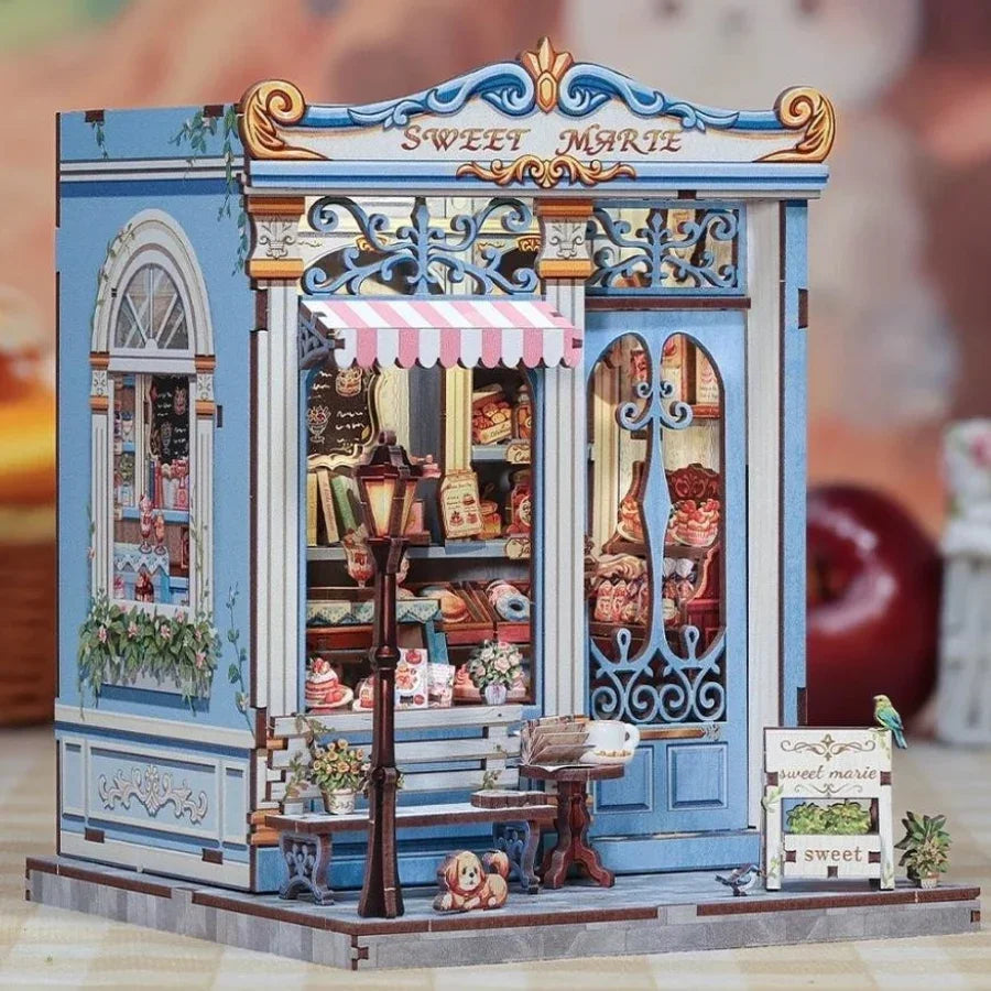 Cutebee Sweet Marie DIY book nook miniature kit.