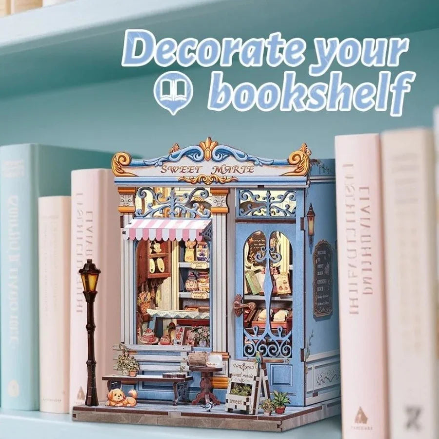 Cutebee Sweet Marie DIY book nook miniature kit.