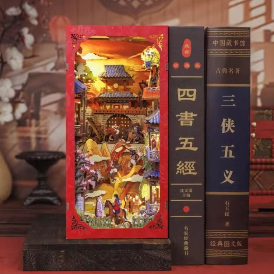 Cutebee The Legend of Mulan DIY book nook miniature kit.