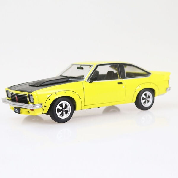 1:24 A9X Torana 308 factory yellow diecast model car DDA 807 Holden Australian muscle car collectible