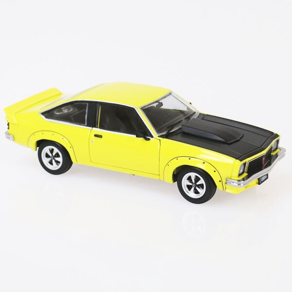 1:24 A9X Torana 308 factory yellow diecast model car DDA 807 Holden Australian muscle car collectible