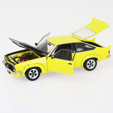 1:24 A9X Torana 308 factory yellow diecast model car DDA 807 Holden Australian muscle car collectible