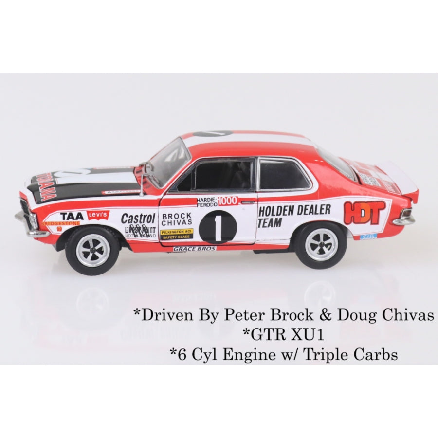 DDA 1:32 Torana LJ GTR XU-1 #1. Classic Holden diecast model with authentic detailing. 