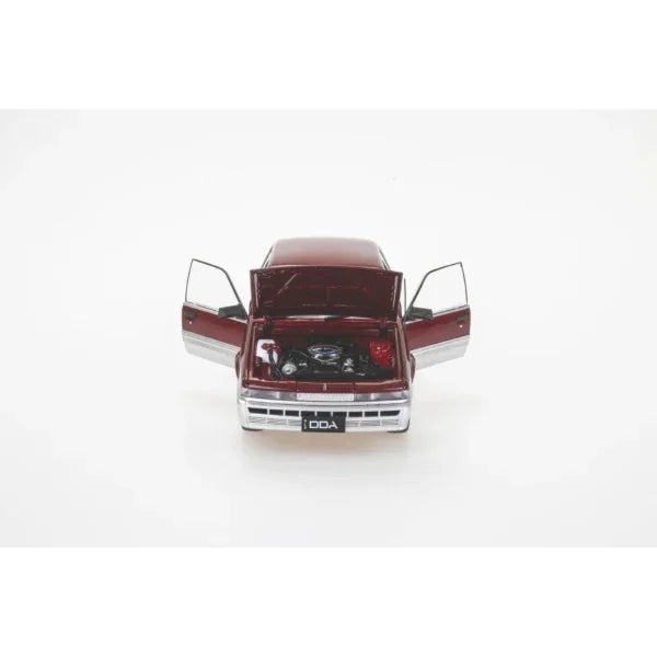 1:24 Holden VL Calais red and silver diecast model car DDA702 by DDA Collectibles Australian classic vehicle