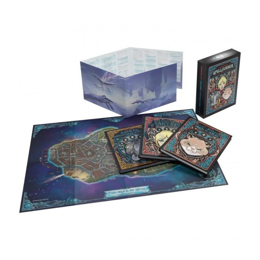 D&D Spelljammer Adventures in Space Alt Art Boxed Set 5E