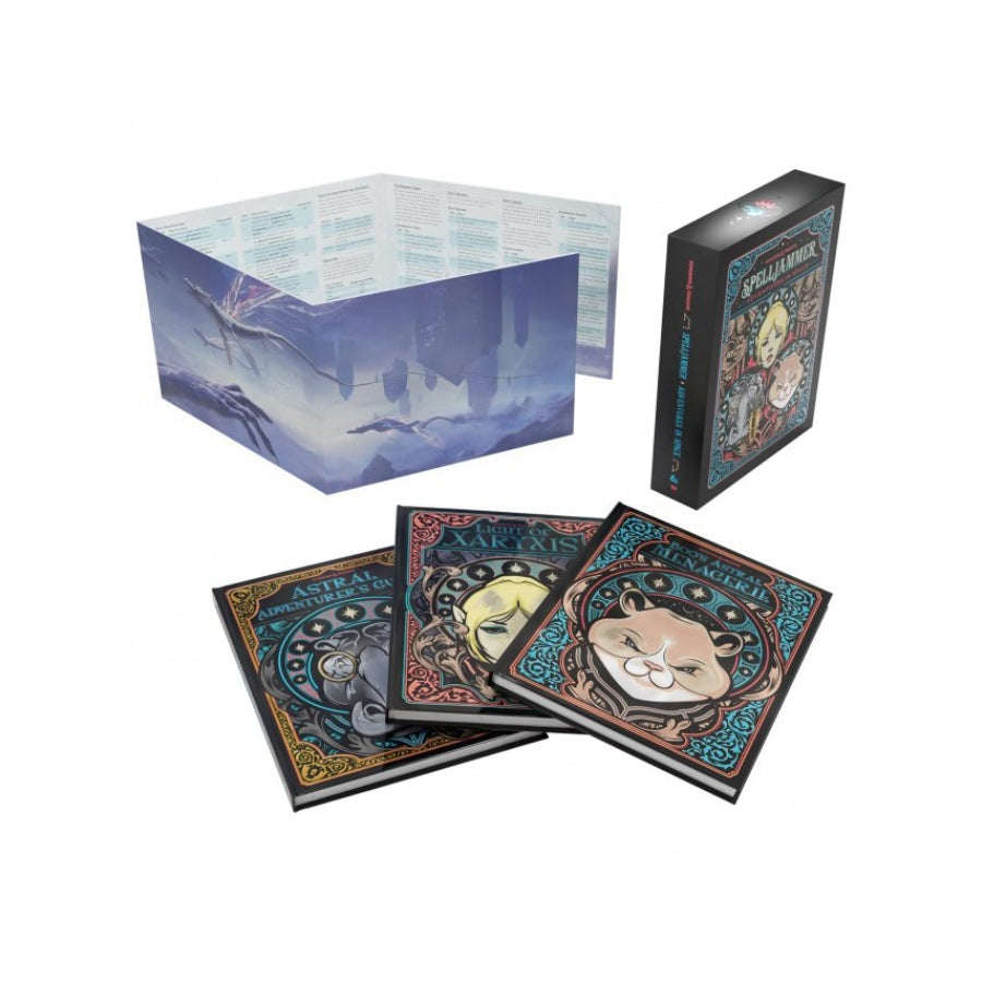 D&D Spelljammer Adventures in Space Alt Art Boxed Set 5E